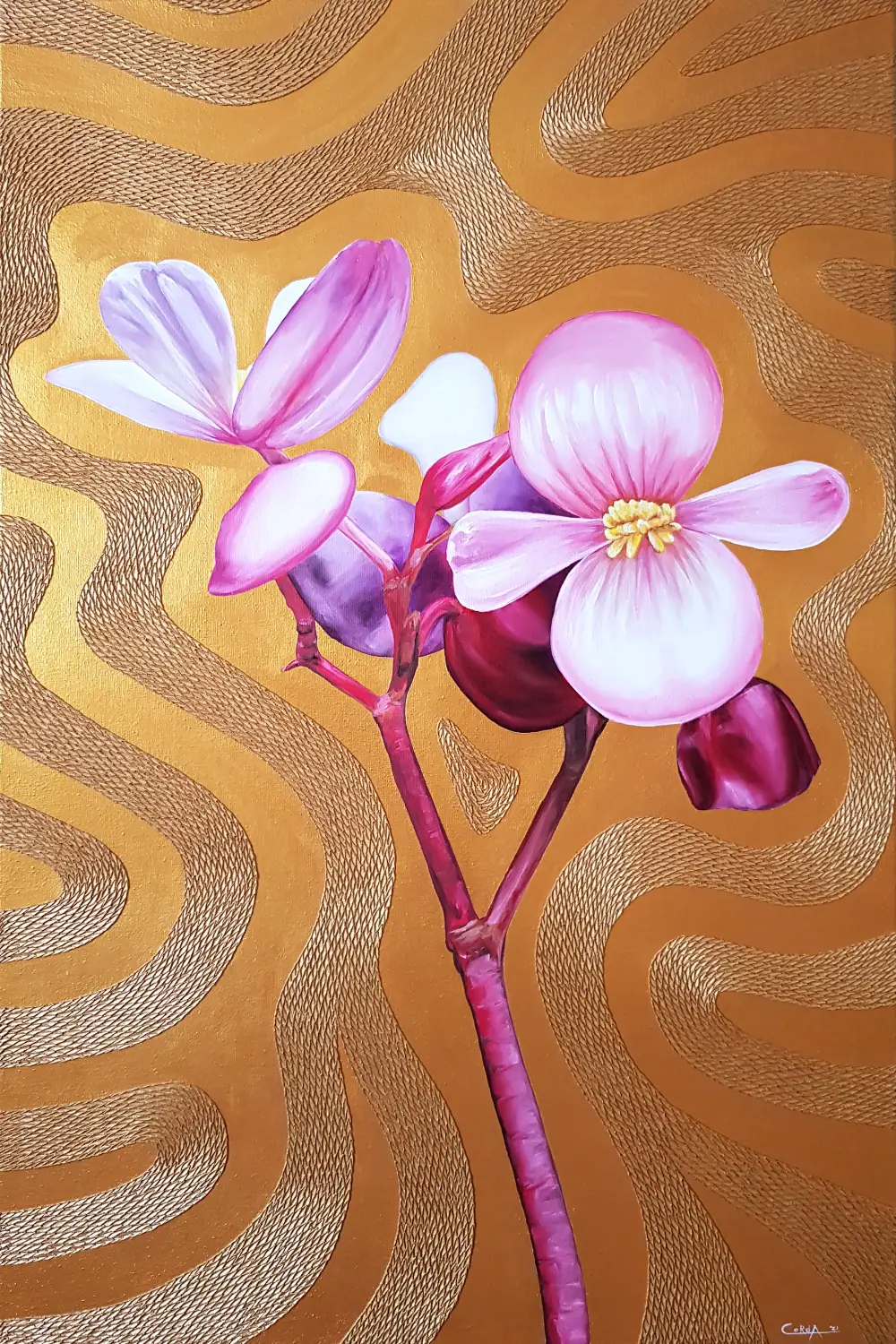 Golden Bloom of Hope by Seth Corda