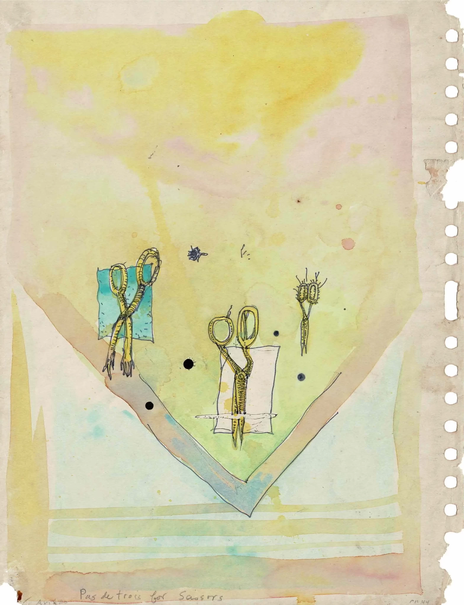 Pas de troi for Scissors by Pandy Aviado