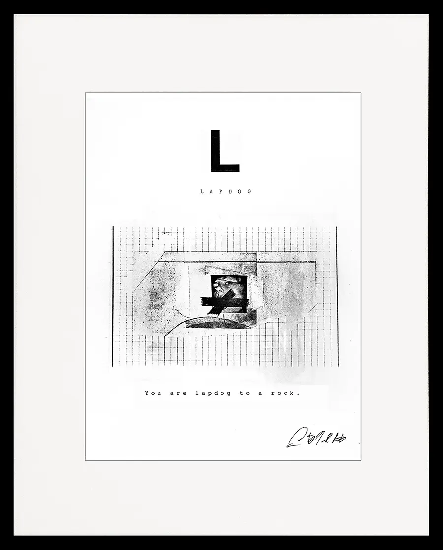 Lapdog (A to Z from the Chameleon) by Cesare A.X. Syjuco