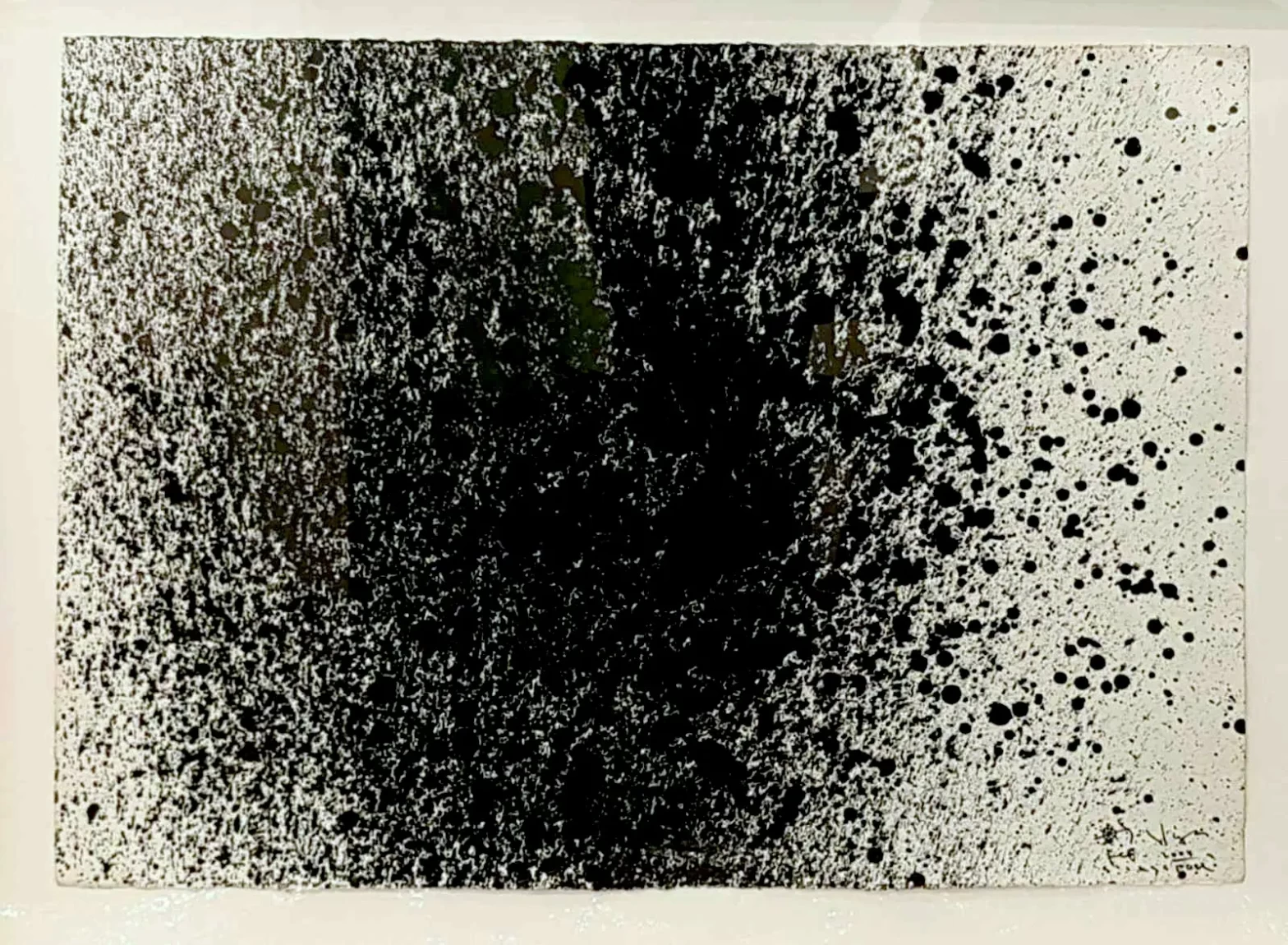 Then Black Spreads On White (i) by Nestor Olarte Vinluan