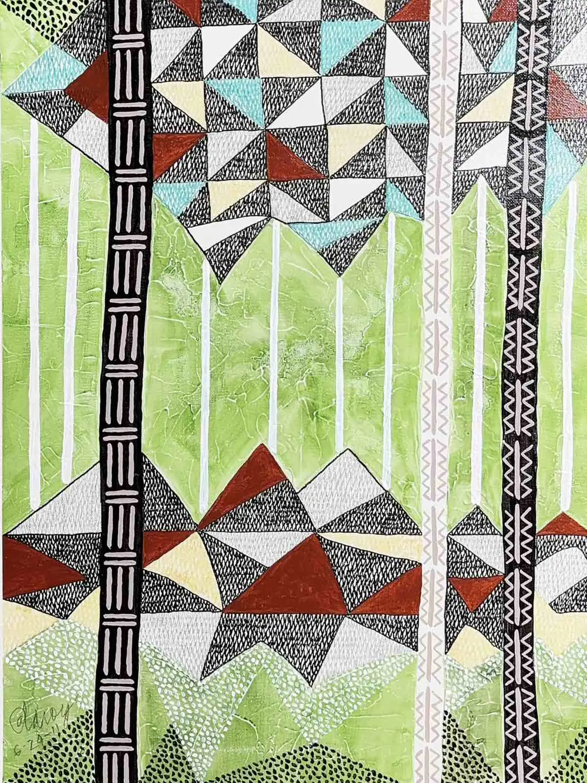 BAMBOO LANDSCAPE by Tony Daroy