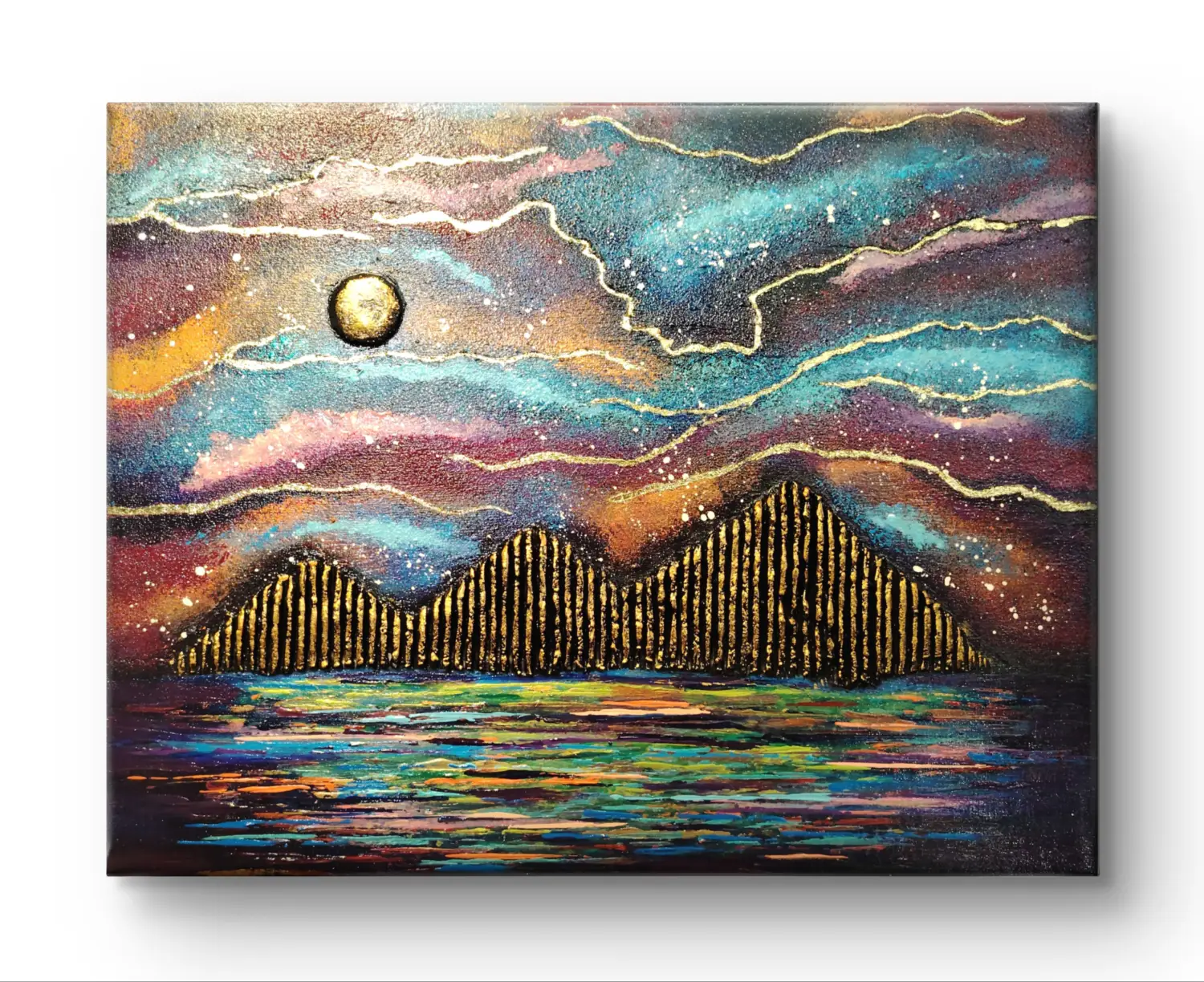 FROM IO’s MOON (VOLCANOES) by Millet Sacerdoti