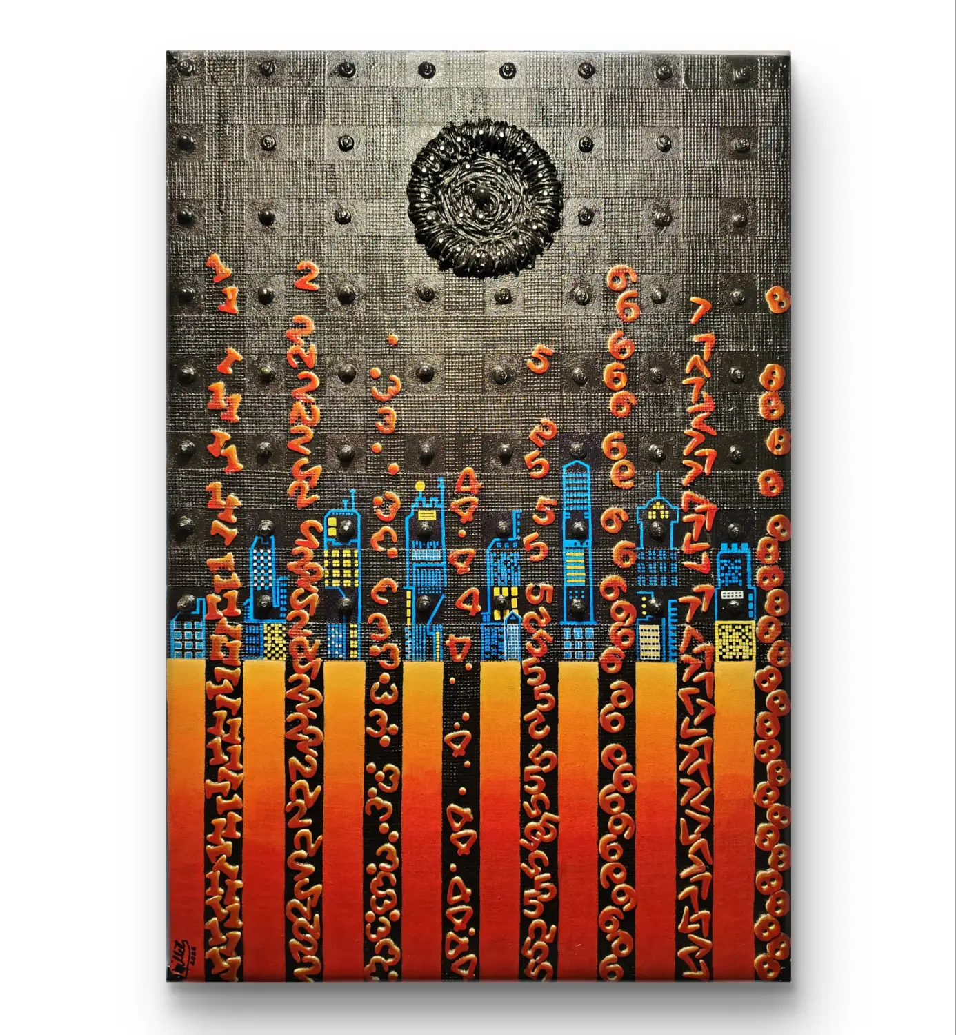 DIGITAL RAIN (The Matrix) by Millet Sacerdoti