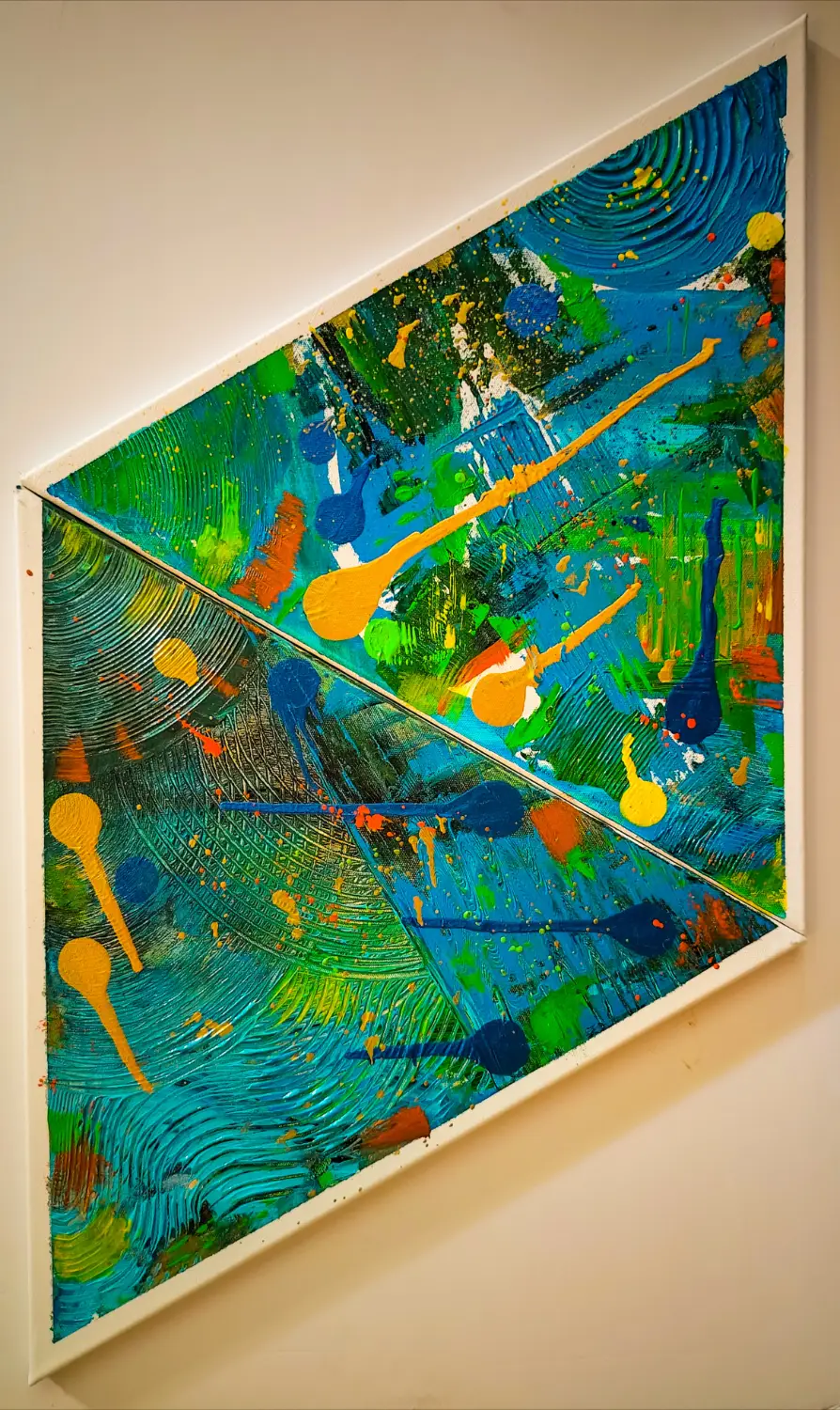 INTELLIGENT EARTH (BLUE) by Millet Sacerdoti