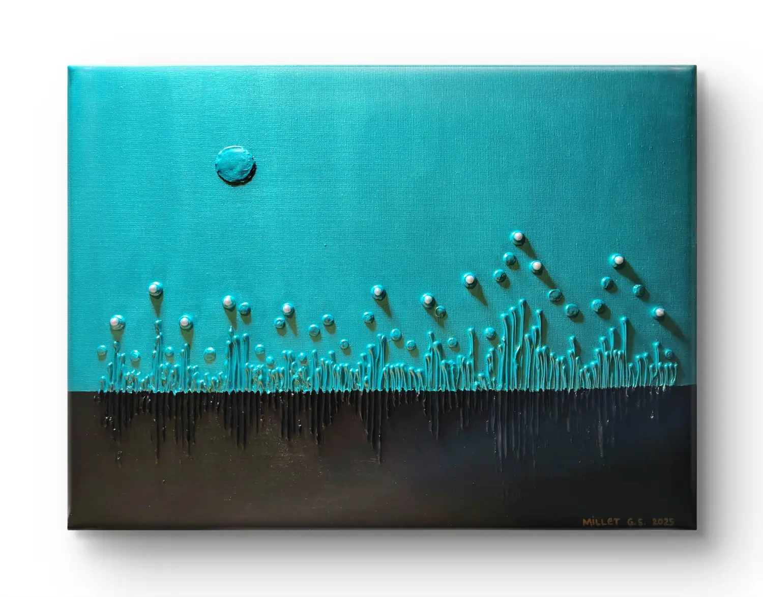 RGB Landscape 3 (Blue) by Millet Sacerdoti